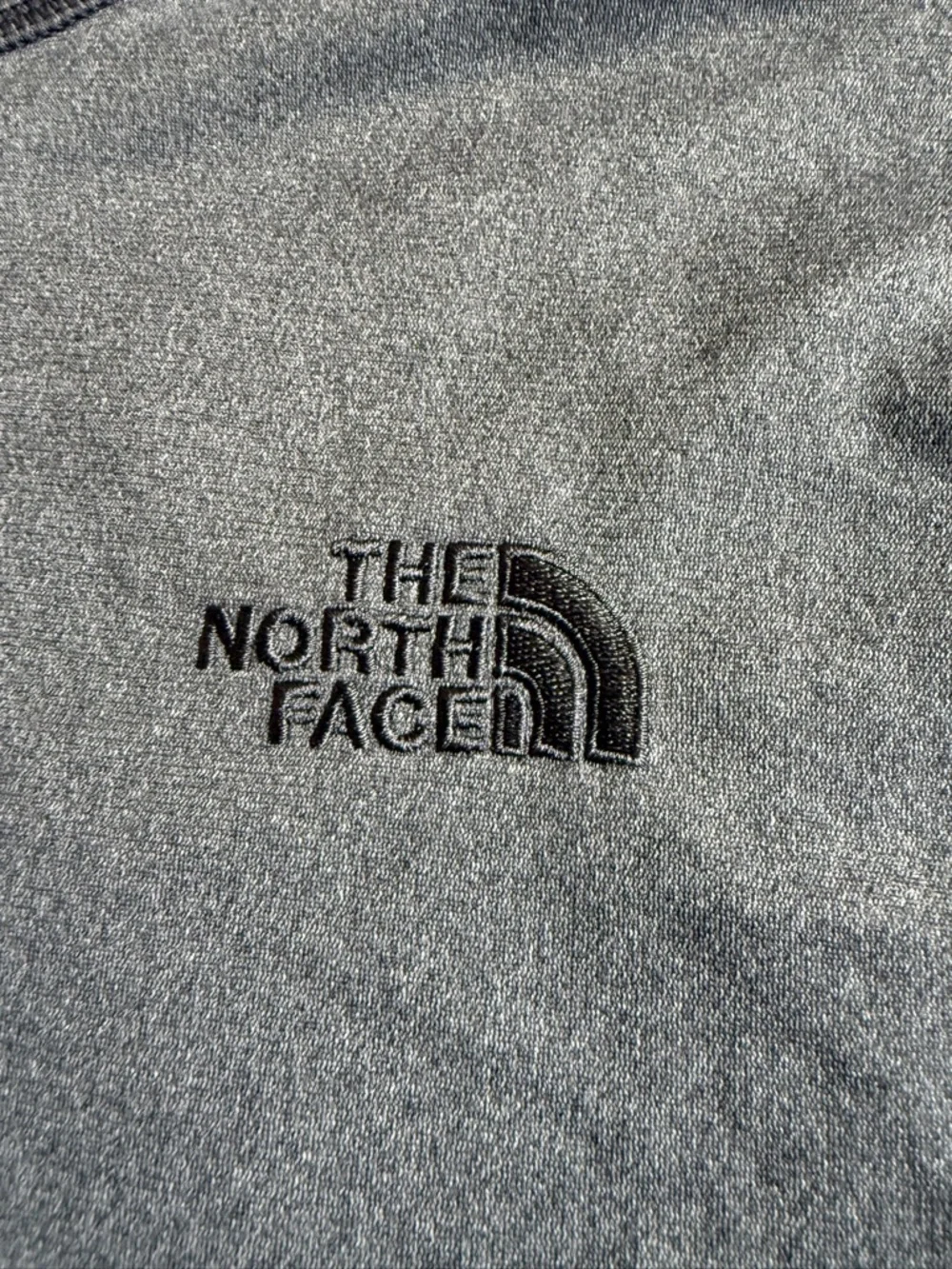 The North Face Men's Charcoal Gray Quarter-Zip Shirt - size XL